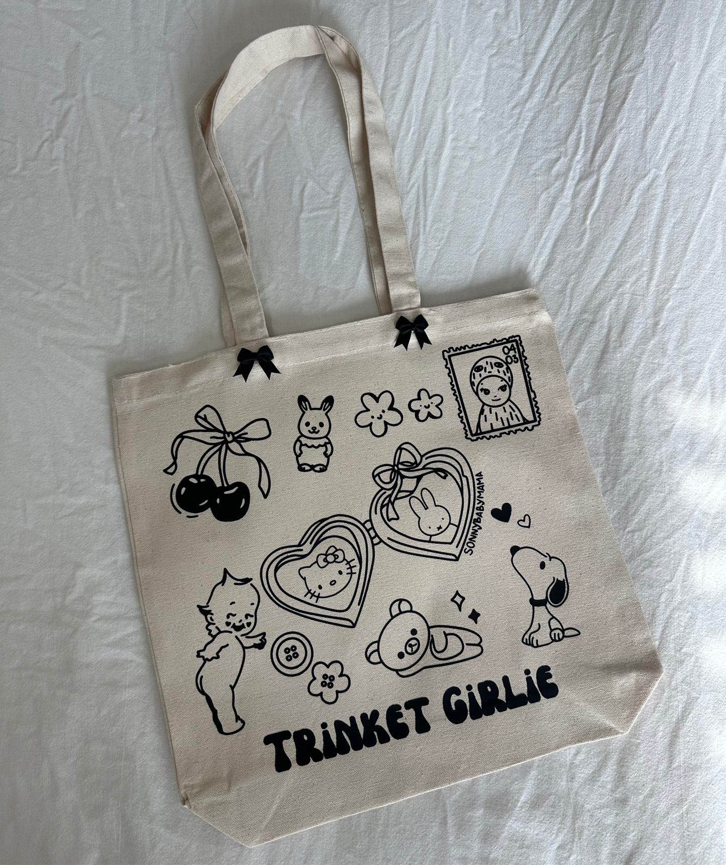 Trinket Girlie Full Size Tote PRE-ORDER