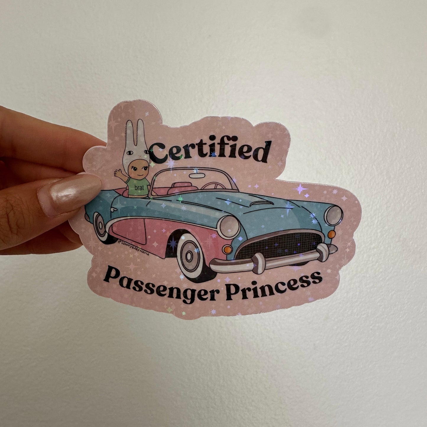 Passenger Princess Sticker