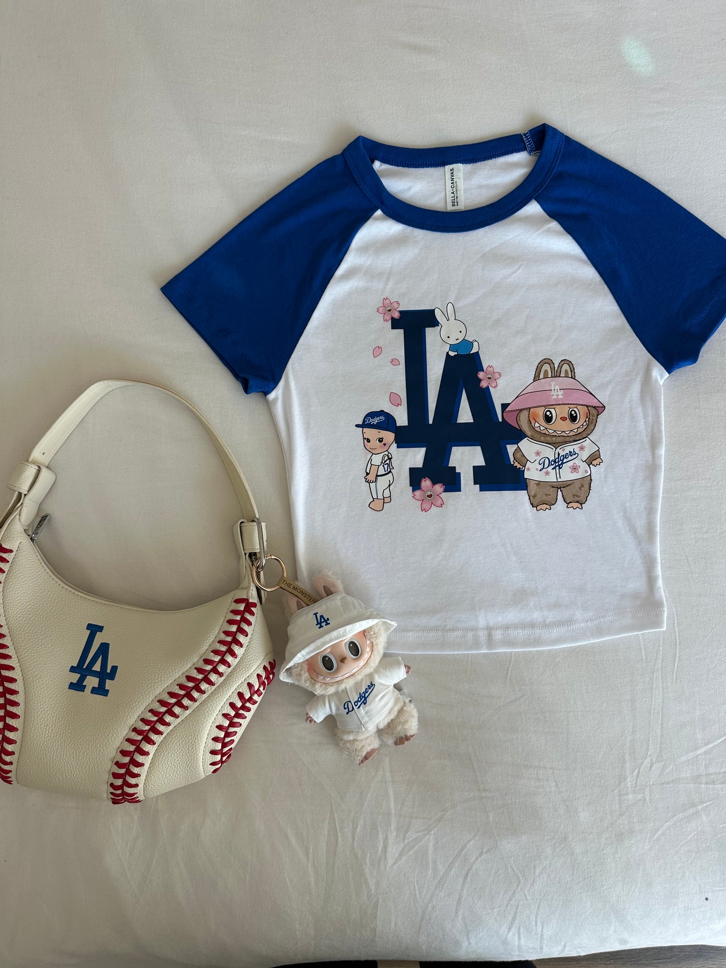 LA Dodgers trinket baby tee PREORDER