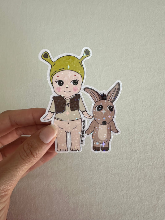 Shrek Cherub Sticker