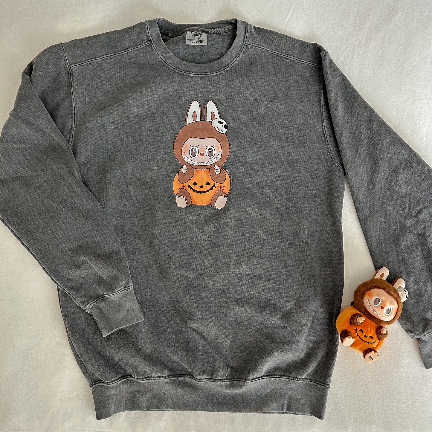 Pumpkin Labubu Crewneck