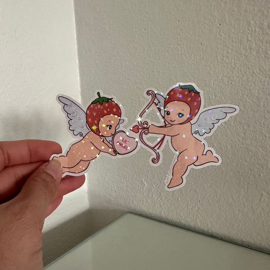 “Lil Angel” cherubs XL sticker