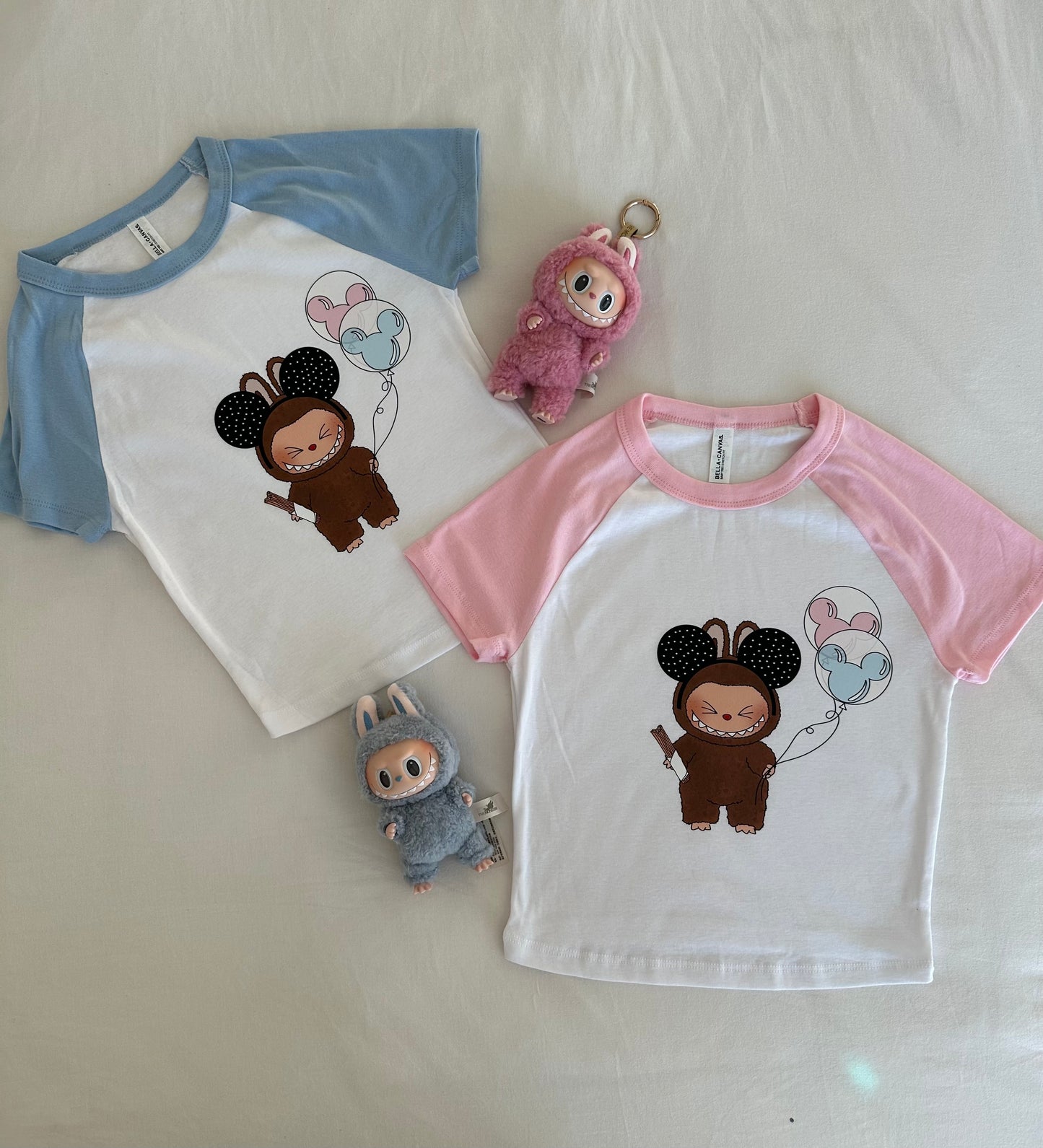 Labubu Disney baby tee