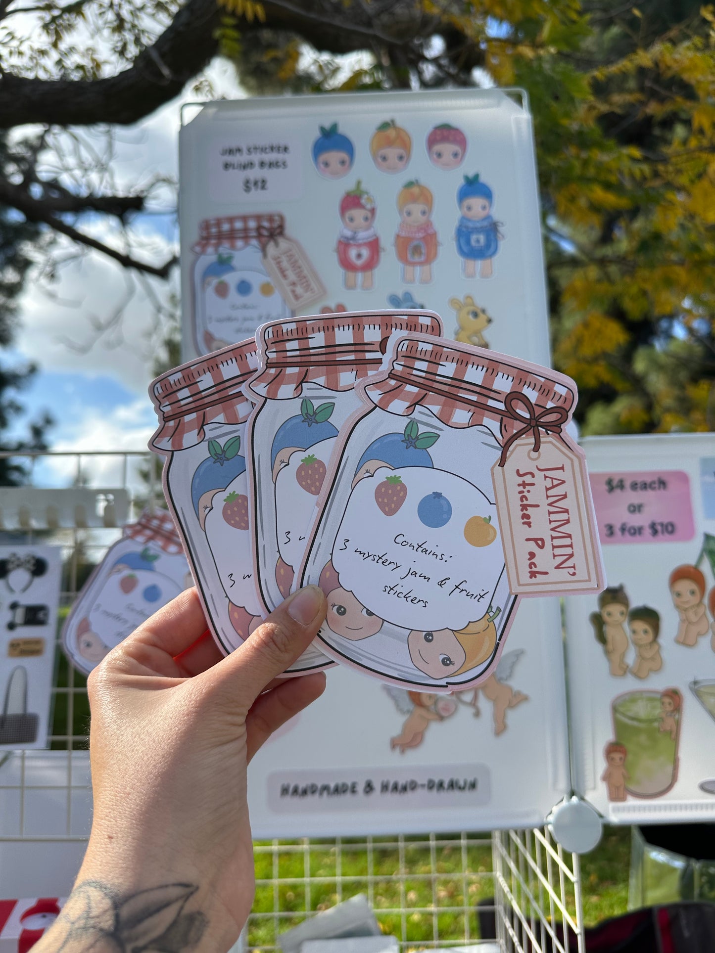 Jammin’ sticker blind bag