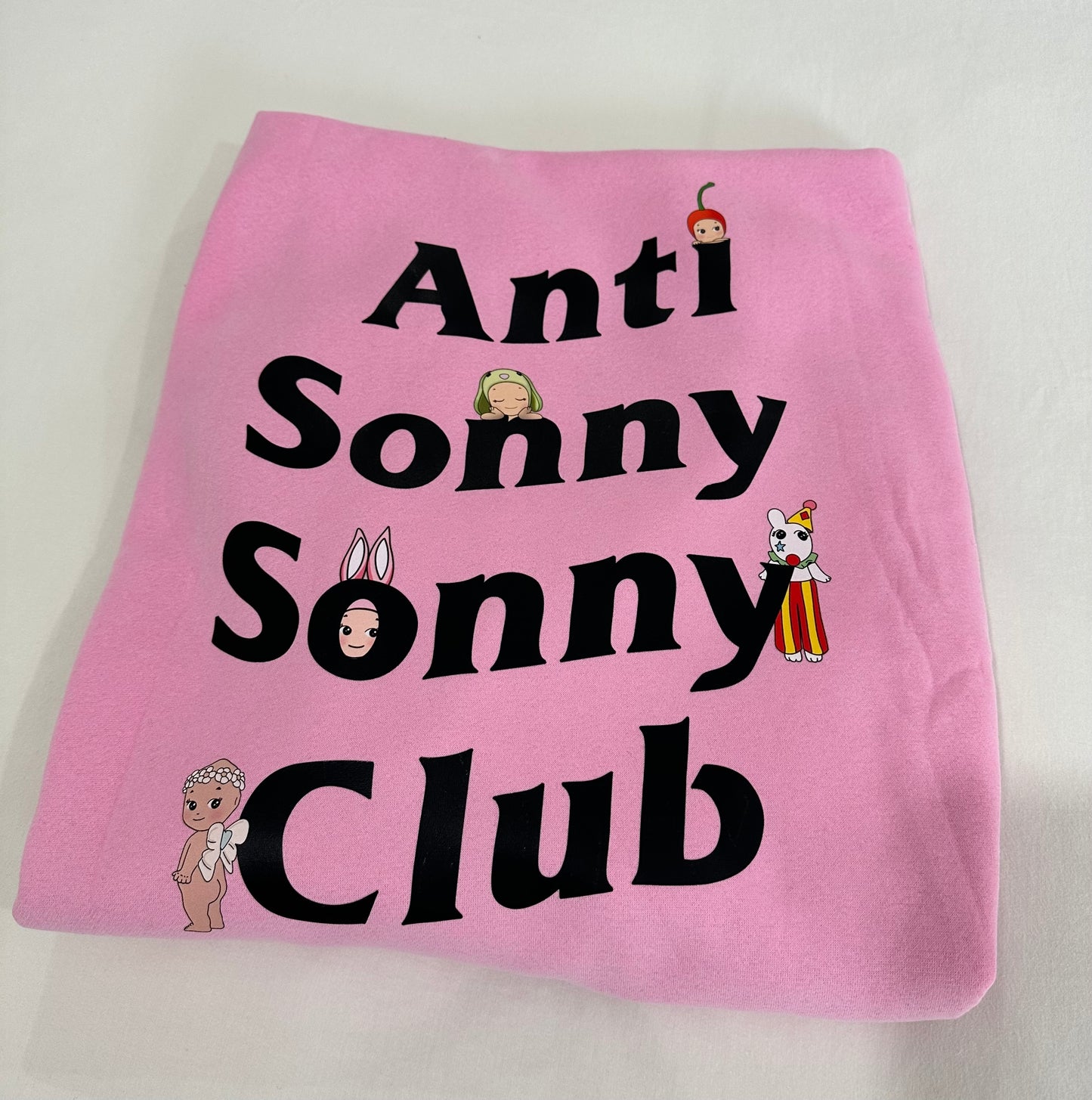 Anti Sonny Sonny Club Pink Hoodie