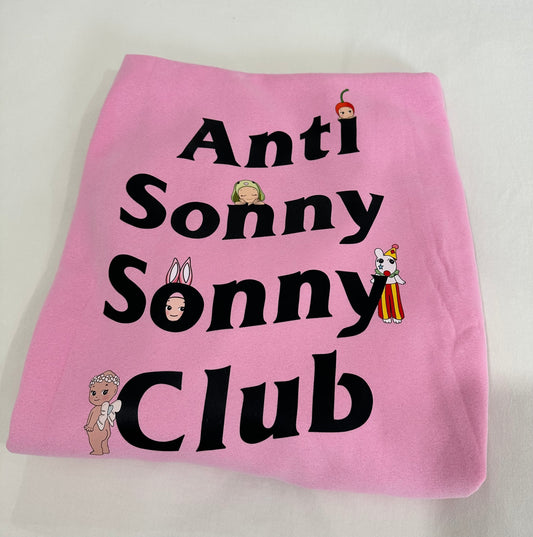 Anti Sonny Sonny Club Pink Hoodie