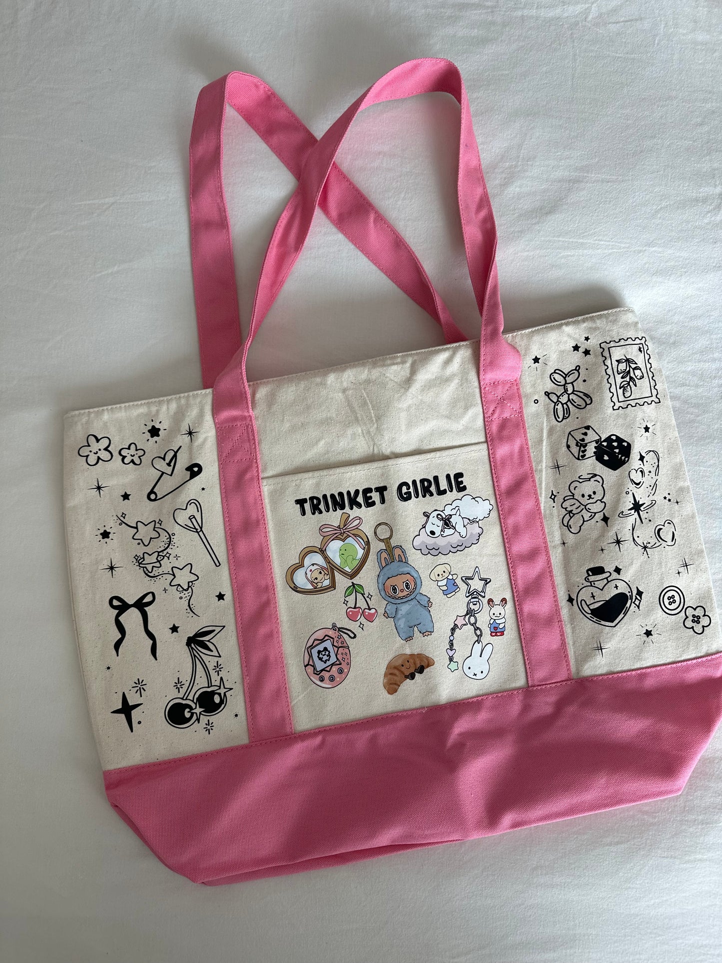 Trinket Girlie Weekender Tote