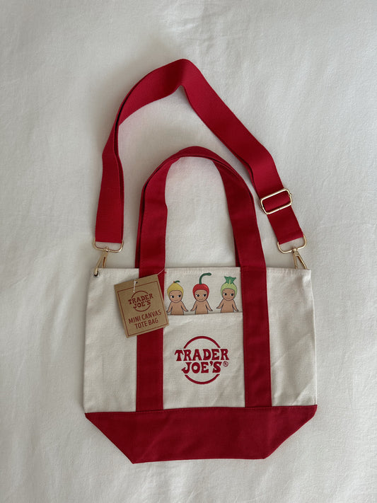 Limited Edition Trader Joe’s x Sonny Angel tote