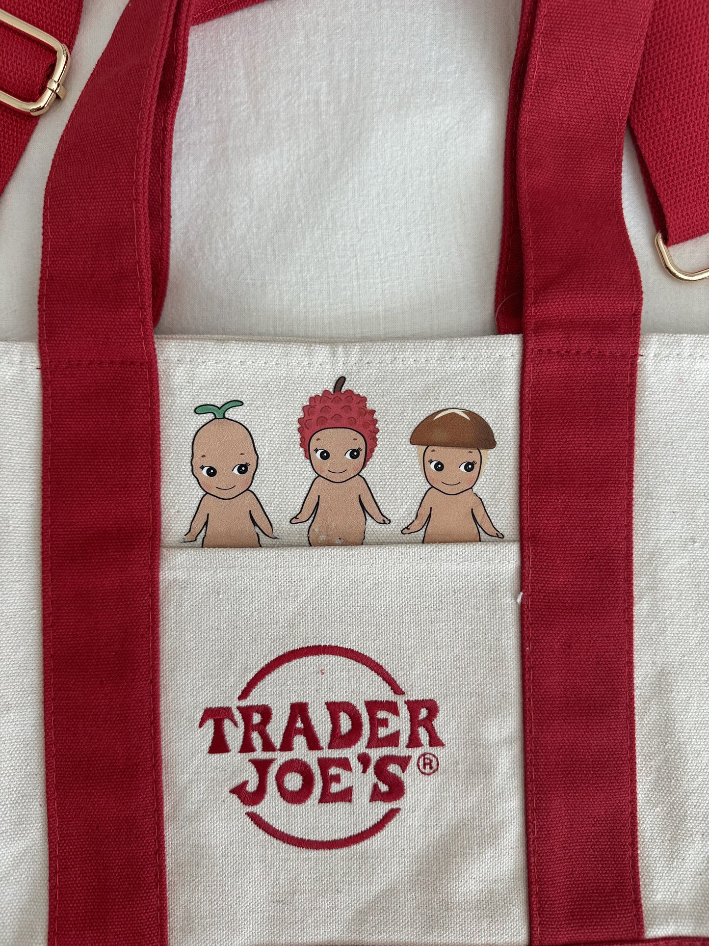 Limited Edition Trader Joe’s x Sonny Angel tote