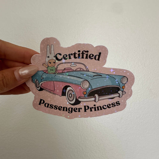 Passenger Princess Sticker