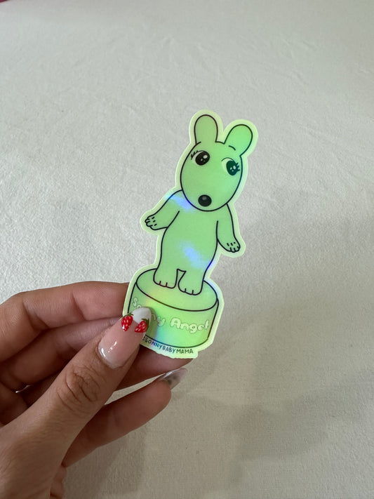 Glow in the Dark Robert sticker