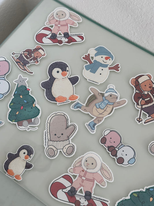 Jelly Winter Stickers