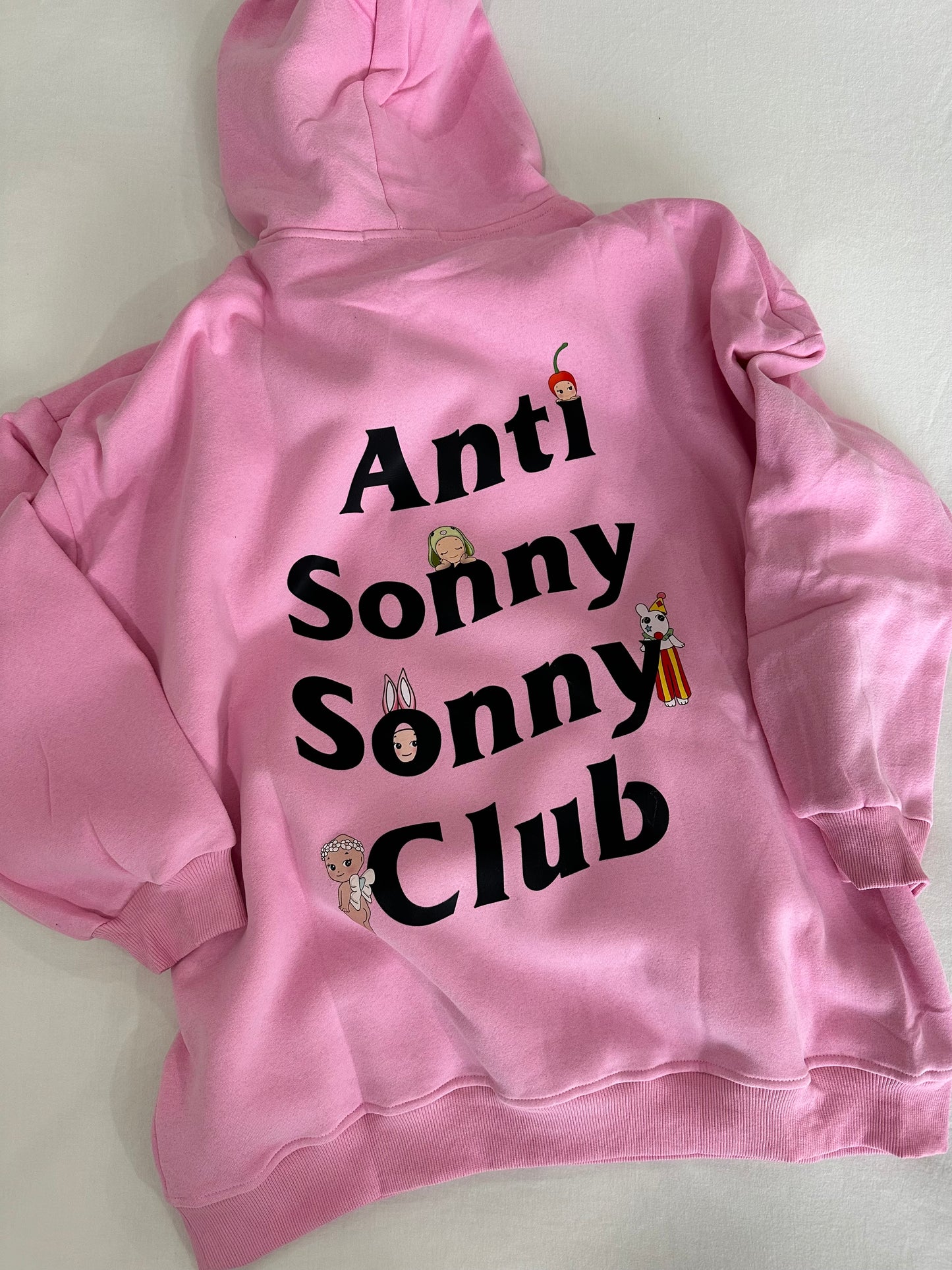 Anti Sonny Sonny Club Pink Hoodie