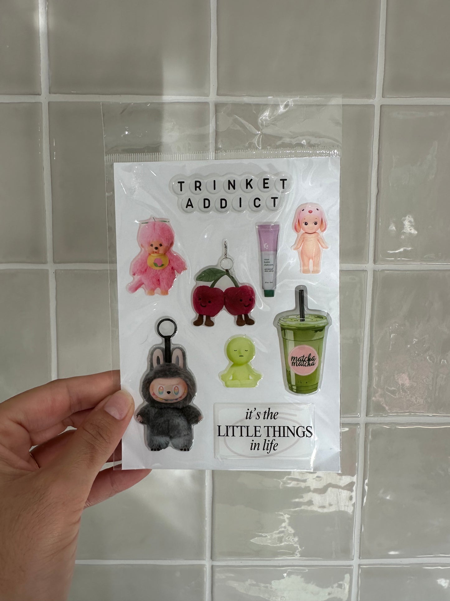 3D resin Sticker Sheets