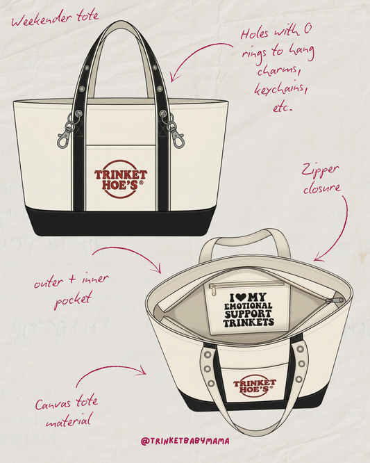 Trinket Hoe’s Weekender Tote