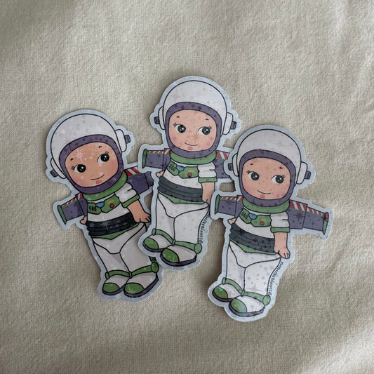 Buzz light year cherub sticker