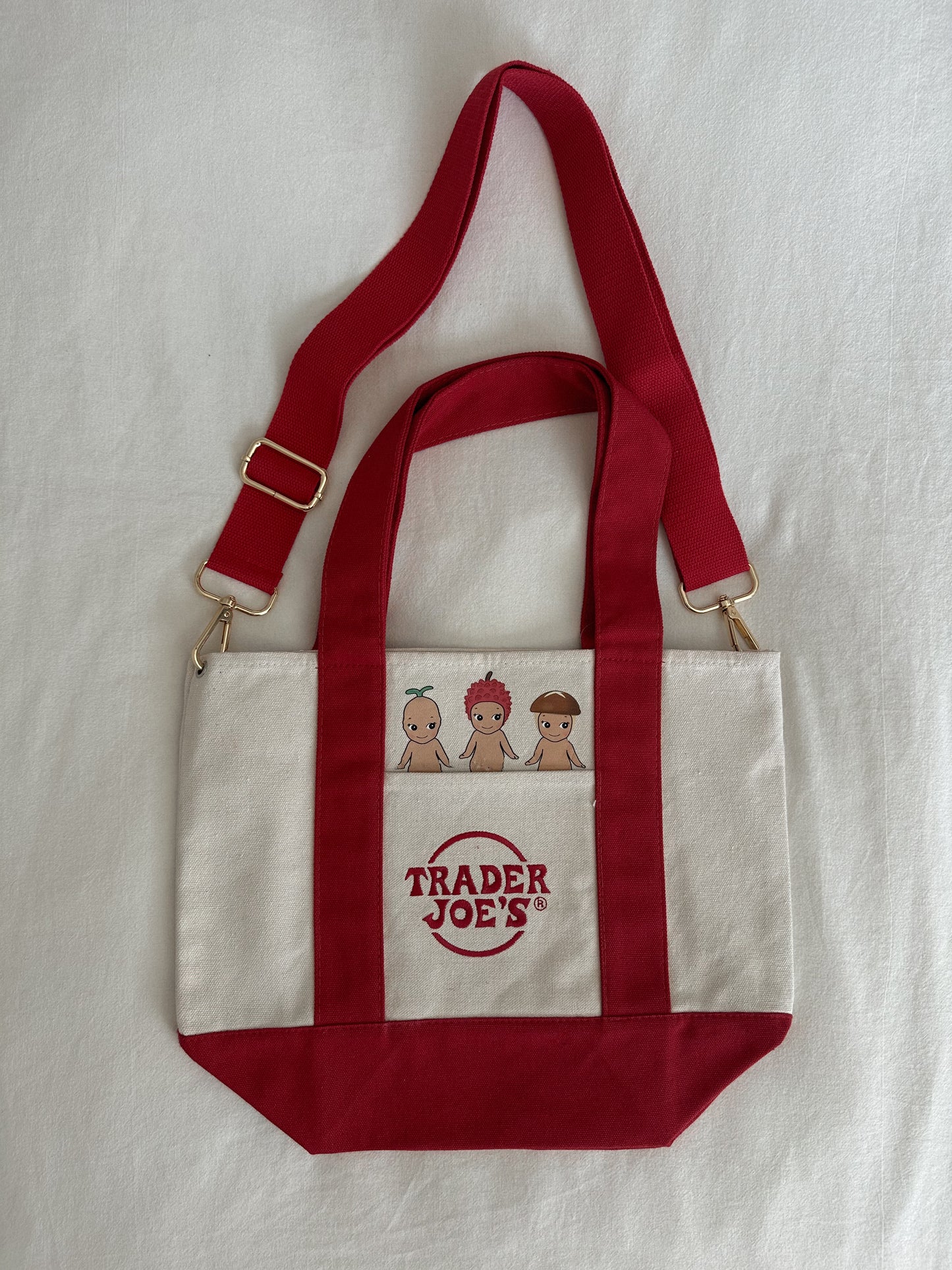 Limited Edition Trader Joe’s x Sonny Angel tote