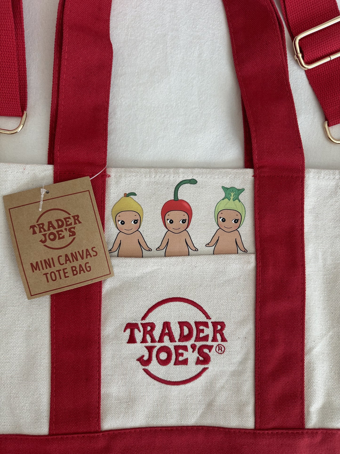 Limited Edition Trader Joe’s x Sonny Angel tote