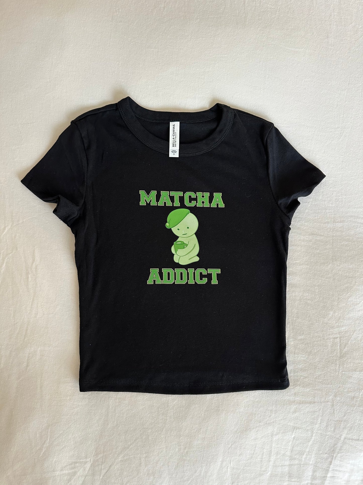 Matcha Addict Baby Tee